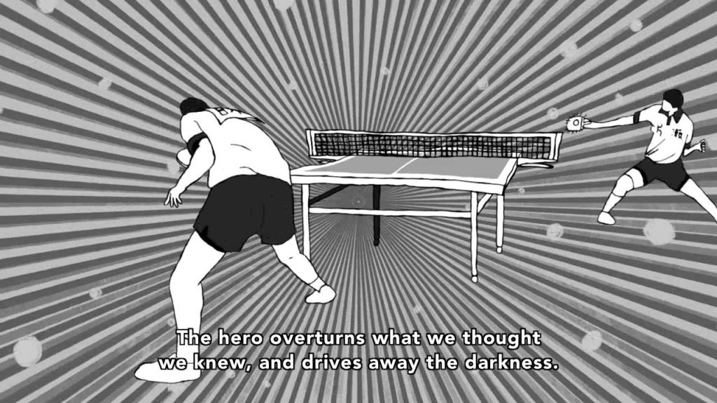 Ping Pong: the Animation - the Hero removes the darkness